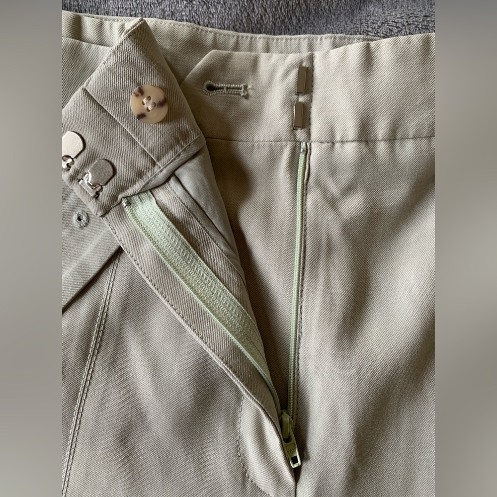 Ann Taylor Light Green Tailored Trousers - Picture 5 of 10